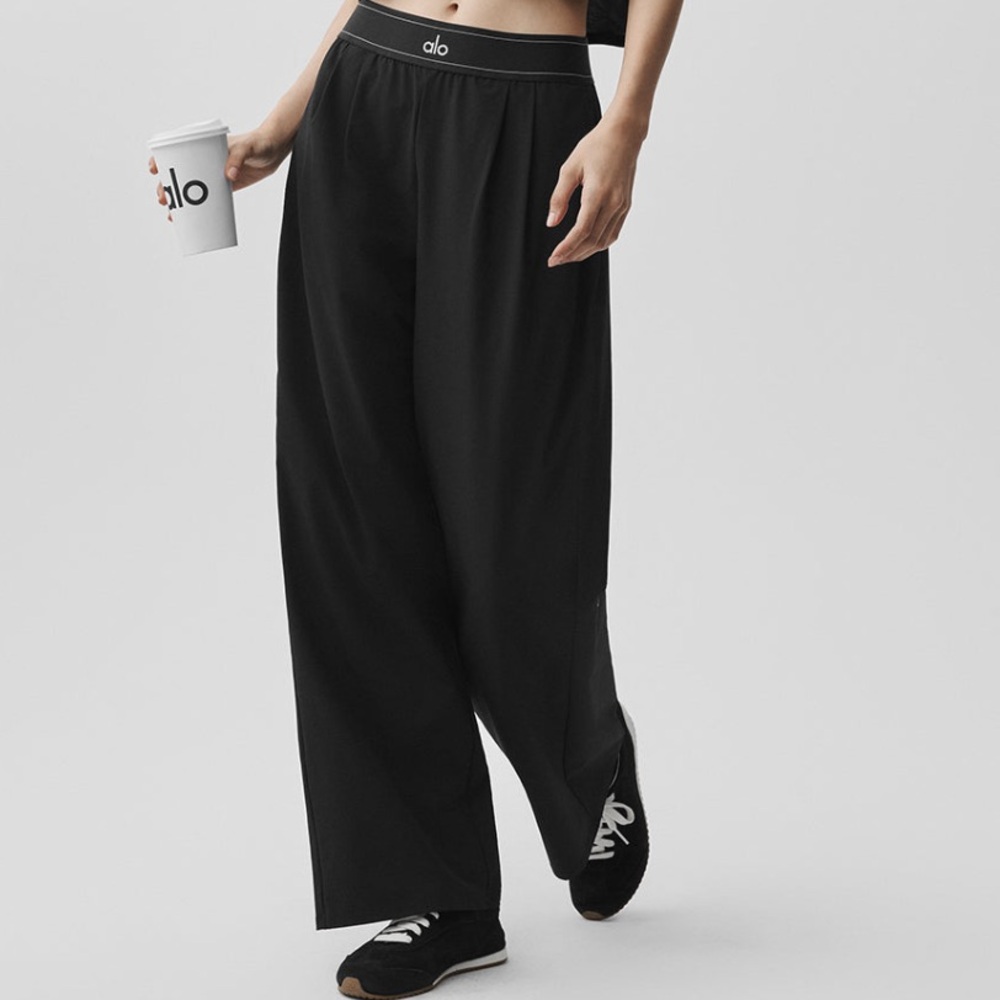 Alo Suit Up Trousers Black NWT